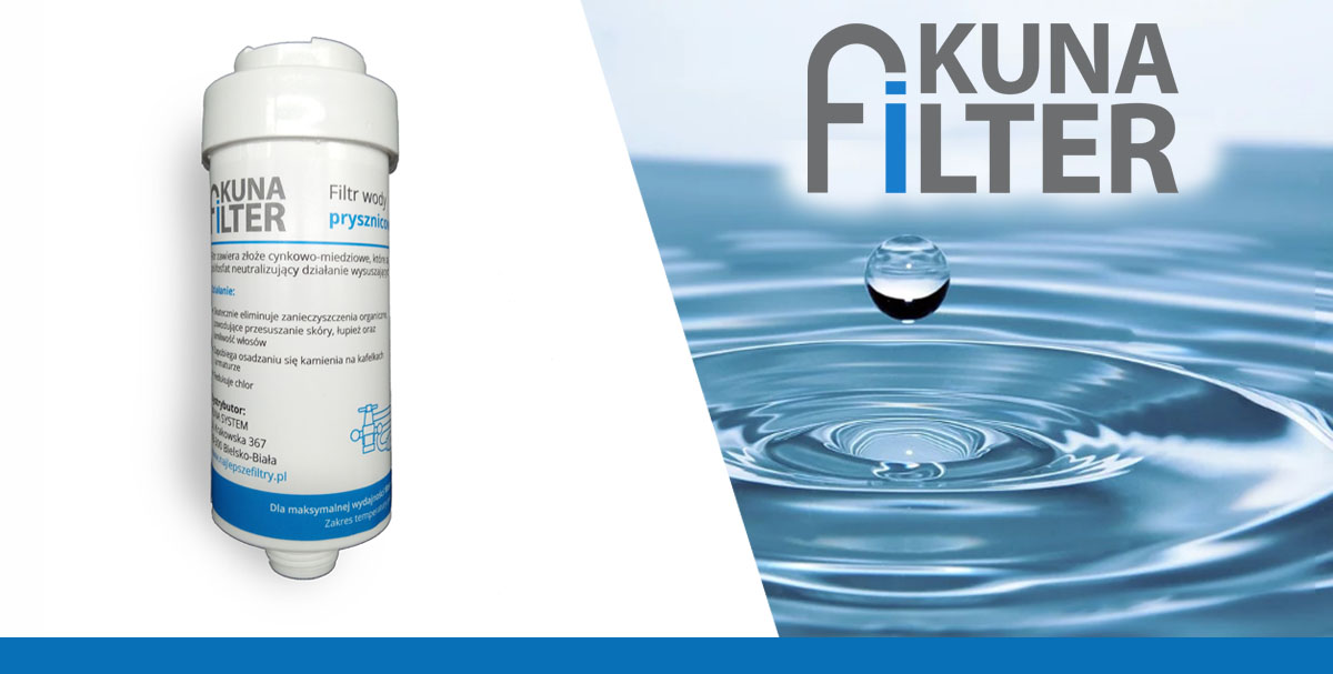 Filtr czyszczący wodę do prysznica